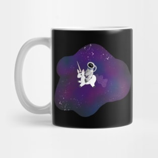 Astronaut Riding A Unicorn Mug